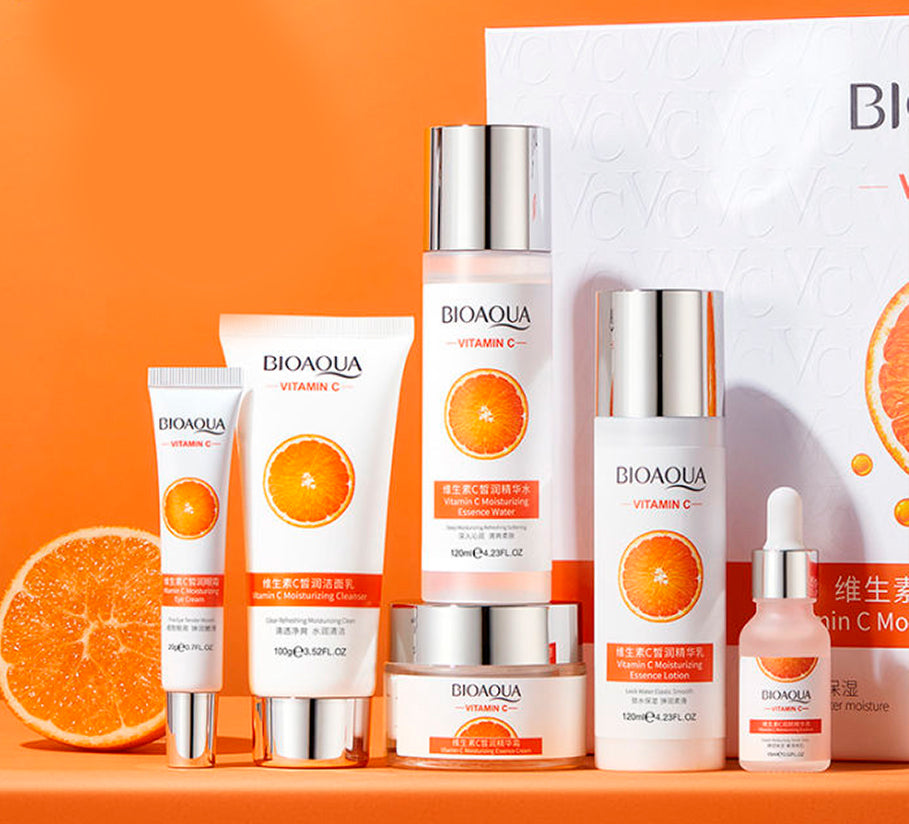 Set de Cuidado Facial Bioaqua Vitamina C