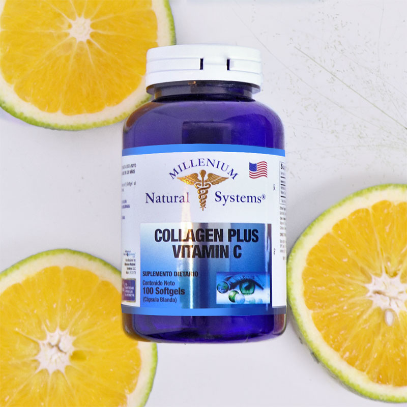 Colágeno Hidrolizado + Vitamina C – 60 cápsulas líquidas | Piel, Cabello y Articulaciones