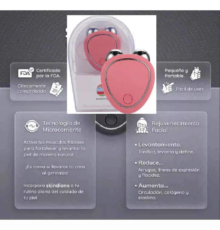 Masajeador Facial Microcorriente