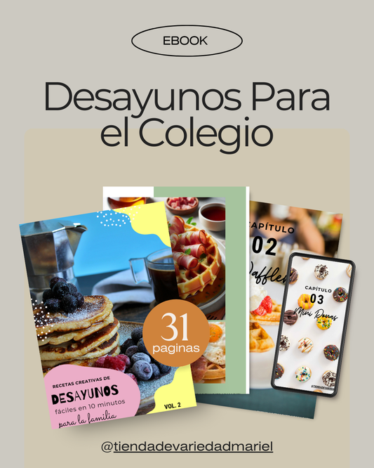 Desayunos rápidos y nutritivos para que tus hijos vayan felices y con energía a la escuela 🍓🥞
