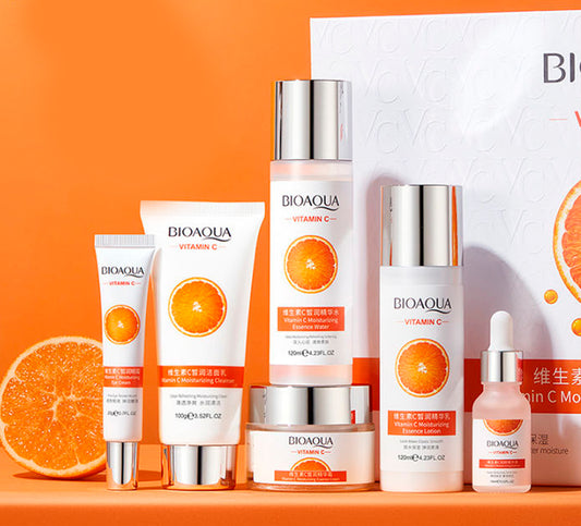 Set de Cuidado Facial Bioaqua Vitamina C