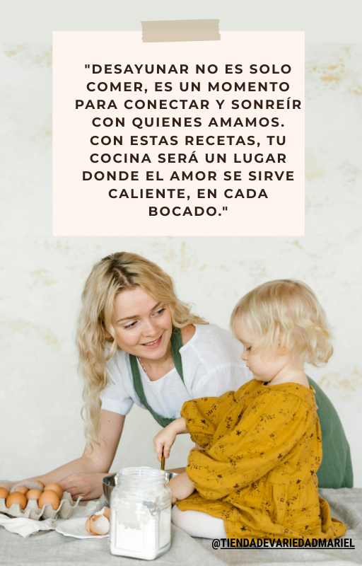 Desayunos rápidos y nutritivos para que tus hijos vayan felices y con energía a la escuela 🍓🥞