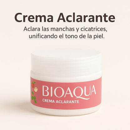 Crema Aclarante BIOAQUA- Despigmentante para Manchas y Cicatrices