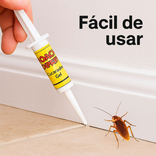 Roach Expert Gel - Elimina cucarachas desde la raíz (5g)